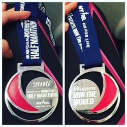More/ shape half Marathon - 2016 medal