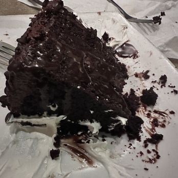 Cafe Paisano - Chocolate cake, couldn't get photo before husband dug in. - Italian Near Me - Longwood, Florida Cafe Paisano - Chocolate cake, couldn't get photo before husband dug in. - Italian Near Me - Longwood, Florida