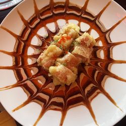 Sumo Sushi - "Ricky Roll" Deep-fried roll with crabmeat & cream cheese