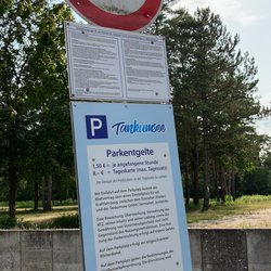 Tankumsee - Tankumsee Parkplatz am Hauptstrand