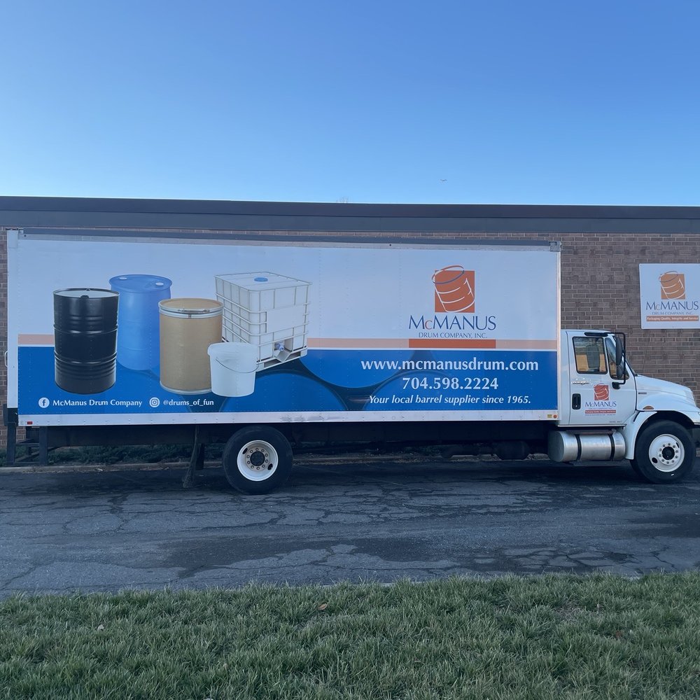 Heritage Signs & Displays - Wrapped Box Truck & Main Bldg Sign - Printing Services Near Me - Charlotte, North Carolina Heritage Signs & Displays - Wrapped Box Truck & Main Bldg Sign - Printing Services Near Me - Charlotte, North Carolina