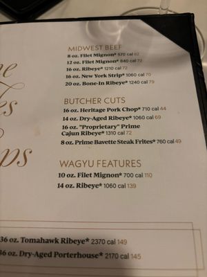 Menu photo 2 Morton's The Steakhouse Palm Desert, CA Menu photo 2 Morton's The Steakhouse Palm Desert, CA