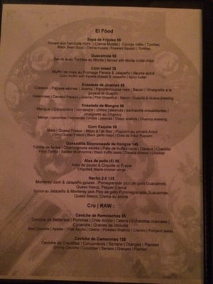 Menu photo 6 Escondite Montreal, QC