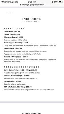 Menu photo 2 Indochine Kitchen Vancouver, BC