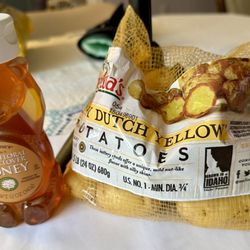 Trader Joe's - Honey and dutch yellow potatoes.
