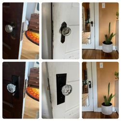 OM Lock & Key - Updating Vintage Doors With Beautiful Victorian Locks & Glass Knobs !!!