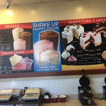 Cold Stone Creamery - Happy Hour joy joy shake up!! - Ice Cream & Frozen Yogurt Near Me - Van Nuys, California