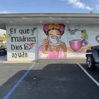 Buenos Dias Cafe - Mural outside - Cafes Near Me - Riverside, California Buenos Dias Cafe - Mural outside - Cafes Near Me - Riverside, California
