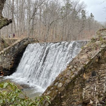 Todd Creek Falls - The dam spillway is about a quarter mile past the waterfall. It's worth the extra time - Hiking Near Me - Central, South Carolina Todd Creek Falls - The dam spillway is about a quarter mile past the waterfall. It's worth the extra time - Hiking Near Me - Central, South Carolina