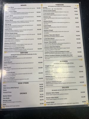 Menu photo 6 New Tandoori Cafe San Jose, CA Menu photo 6 New Tandoori Cafe San Jose, CA