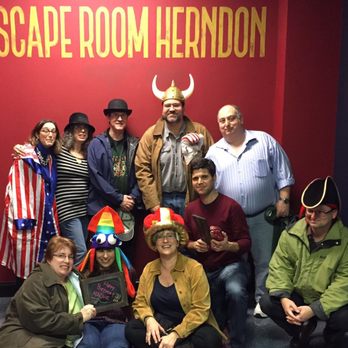 Escape Room Herndon - Our group after the escape room experience. - Escape Games Near Me - Herndon, Virginia Escape Room Herndon - Our group after the escape room experience. - Escape Games Near Me - Herndon, Virginia