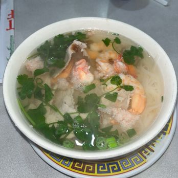 Pho 999 - Shrimp, Crab Meat, Egg Noodle Soup (Mì Tôm Cua ) - Vietnamese Near Me - Van Nuys, California