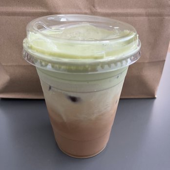 Lagu Cafe - Matcha cold brew sea salt - Cafes Near Me - Irvine, California