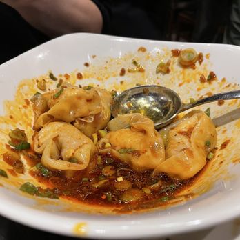 Din Tai Fung - Vegetable & Kurobuta Pork Spicy Wontons - Taiwanese Near Me - Seattle, Washington Din Tai Fung - Vegetable & Kurobuta Pork Spicy Wontons - Taiwanese Near Me - Seattle, Washington