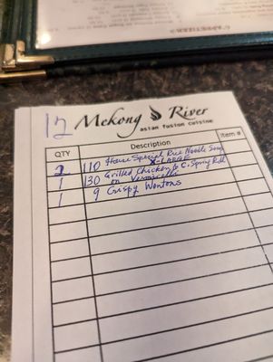 Menu photo 4 Mekong River Toronto, ON Menu photo 4 Mekong River Toronto, ON