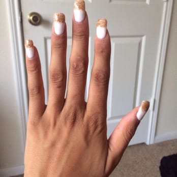 Belle Vous Nail Salon - My "French tip". Awful. - Nail Salons Near Me - Frisco, Texas Belle Vous Nail Salon - My "French tip". Awful. - Nail Salons Near Me - Frisco, Texas