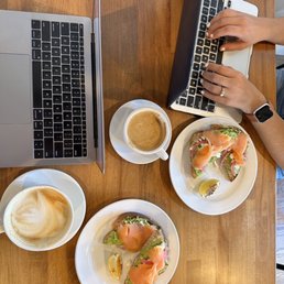 Good food and decent coffee