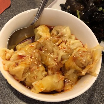 Sichuan Gourmet - 红油抄手 wonton in spicy sauce - Szechuan Near Me - Framingham, Massachusetts Sichuan Gourmet - 红油抄手 wonton in spicy sauce - Szechuan Near Me - Framingham, Massachusetts