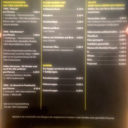 Cafe Herkenhoff - Speisekarte