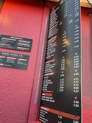 Menu photo 1 Coffee Barn Co Newberg, OR