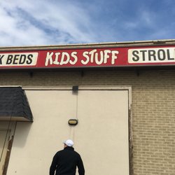 Kid's Stuff Super Store - Rough looking storefront