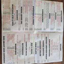 New menu