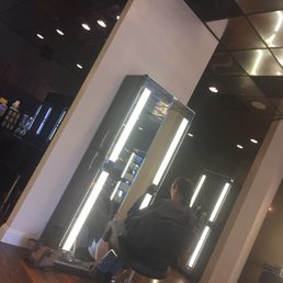 I like the shiny fixtures and new black walls :)