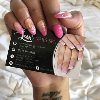 Lux Nails Spa - My ombré nails!! - Nail Salons Near Me - Eagan, Minnesota