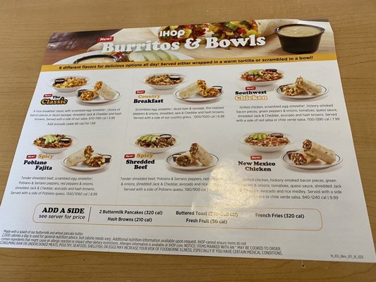 Menu photo 4 IHOP Las Vegas, NV Menu photo 4 IHOP Las Vegas, NV