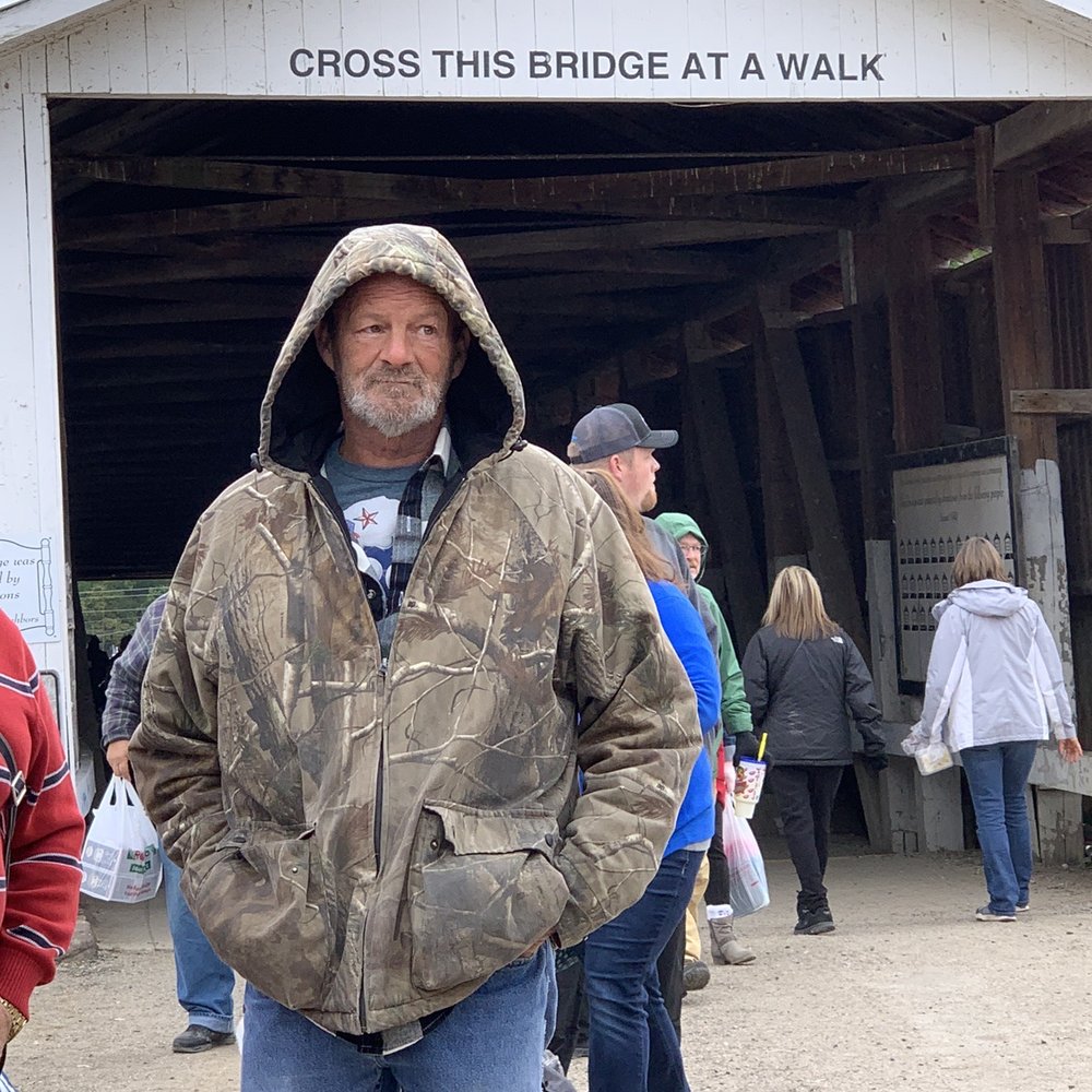 Mansfield Bridge - The Mansfield Covered Bridge. - Landmarks & Historical Buildings Near Me - Carbon, Indiana