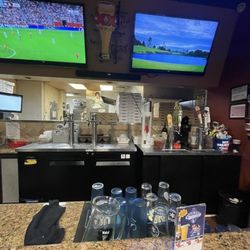 The bar area in the middle