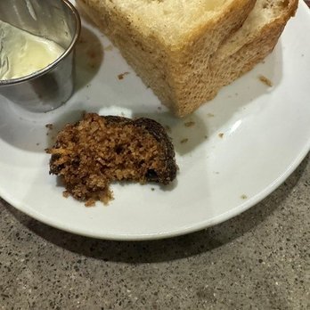Echo & Rig - mushroom with whatever the crumbs they put on top, one bite and almost spit it out. - Steakhouses Near Me - Sacramento, California