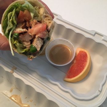 Juice For Life - 2. Nutty Teriyaki Chicken Wrap - Juice Bars & Smoothies Near Me - Flushing, New York