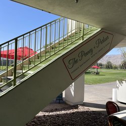 Outdoor bar to stop for a drink