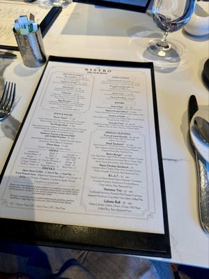 Menu photo 1 The Bistro Edgewood Stateline, NV Menu photo 1 The Bistro Edgewood Stateline, NV