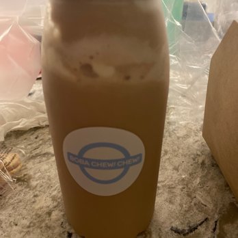 Boba Chew Chew - Milk tea with boba and cheese foam. - Coffee & Tea Near Me - Walnut, California