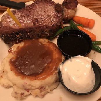 Golden Grill Restaurant - Prime rib medium well with mashed potatoes - American Near Me - Campo, California Golden Grill Restaurant - Prime rib medium well with mashed potatoes - American Near Me - Campo, California