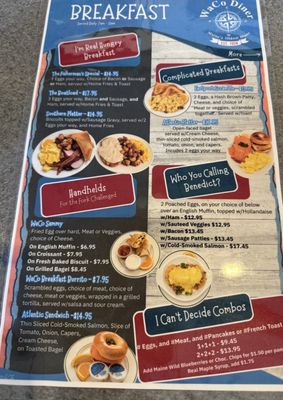 Menu photo 1 Waco Diner Eastport, ME Menu photo 1 Waco Diner Eastport, ME