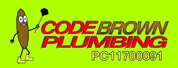Code Brown Plumbing Logo