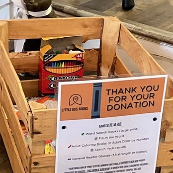 Kitty Cat Lounge - drop-off for gently used or new books & glasses for the local mobile book store - Coffee & Tea Near Me - Lakeland, Florida