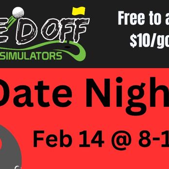 Tee'd Off Golf Simulators - Let us help you celebrate your love with a date night at Teed Off! Walk ins welcome! - Mini Golf Near Me - Brookings, South Dakota Tee'd Off Golf Simulators - Let us help you celebrate your love with a date night at Teed Off! Walk ins welcome! - Mini Golf Near Me - Brookings, South Dakota