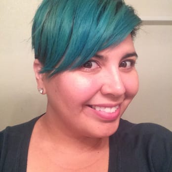 Lambs Eat Ivy Salon - My new teal pixie courtesy of Max and Jasmine! - Hair Salons Near Me - Orlando, Florida Lambs Eat Ivy Salon - My new teal pixie courtesy of Max and Jasmine! - Hair Salons Near Me - Orlando, Florida