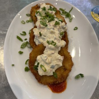 Ale House Columbia - Fried Green Tomato - New American Near Me - Columbia, Maryland