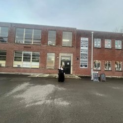 Strange Records - Old school where the store is located (The MAC)