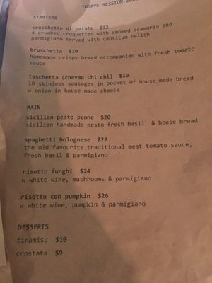 Menu photo 1 Bela Bistro North Melbourne, VIC Menu photo 1 Bela Bistro North Melbourne, VIC