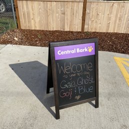 Welcome sign for the spa day!