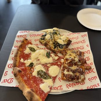 Dario’s Pizza - Burrata slice , spinach, bbq chicken - Pizza Near Me - West Hempstead, New York Dario’s Pizza - Burrata slice , spinach, bbq chicken - Pizza Near Me - West Hempstead, New York
