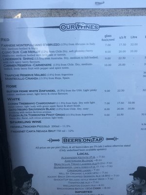 Menu photo 6 Artful Dodger Pub Toronto, ON