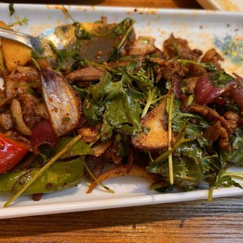 Ma's Kitchen - Stir fried lamb with cumin - Chinese Near Me - Rowland Heights, California