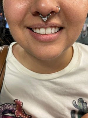 Quality Piercings - We also offer piercings! Our licenced professionals will help you get your dream look. We have years of combined experience. Call or stop by today! Walk ins are always welcome! Quality Piercings - We also offer piercings! Our licenced professionals will help you get your dream look. We have years of combined experience. Call or stop by today! Walk ins are always welcome!